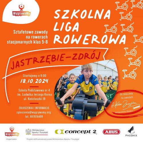 Szkolna Liga Rowerowa w Szkole Podstawowej nr 4 w Jastrzębiu-Zdroju