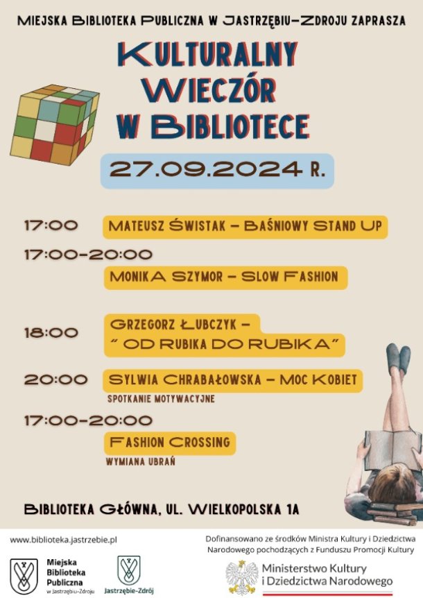 Kulturalny Wieczór w Bibliotece