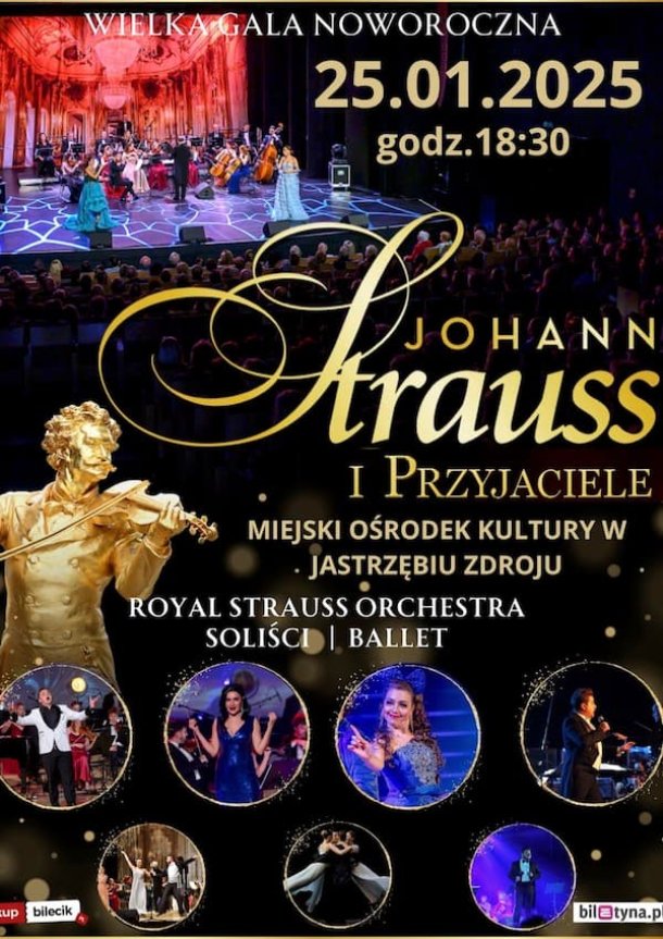 Wielka Noworoczna Gala Wiedeńska Johann Strauss i Przyjaciele