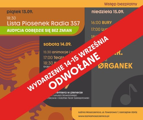 Carbonalia 2024 od 13 do 15 września przy Łaźni Moszczenica w Jastrzębiu-Zdroju