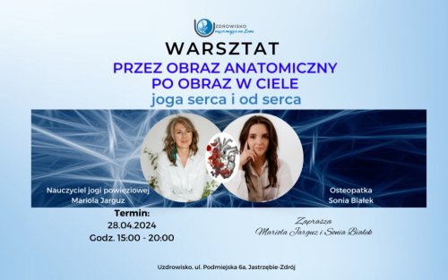 28 kwiecień 2024 – Przez obraz anatomiczny po obraz w ciele – warsztat