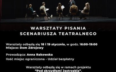 Kulisy Teatru - warsztaty tworzenia scenariusza teatralnego