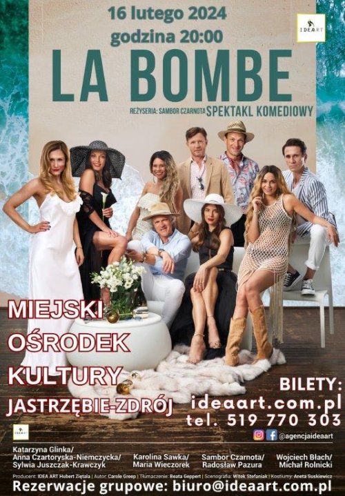 "La Bombe" - spektakl komediowy w Kinie Centrum Jastrzębie-Zdrój