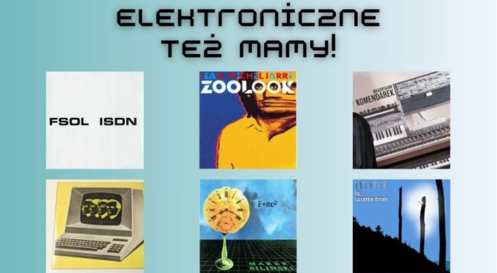 W Mediatece muzyka elektroniczna legendarnych twórców