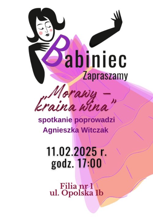 Lutowy Babiniec w Filii nr 1 - 11 lutego o godz. 17:00 w Filii nr 1, ul. Opolska 1b