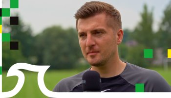 Trener GKS-u Jastrzębie Dawid Pędziałek przed startem sezonu (wideo)