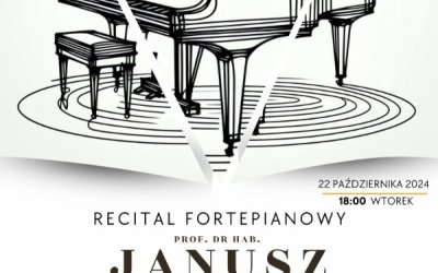 Recital fortepianowy | prof. dr hab. Janusz Skowron