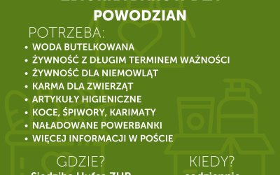 Hufiec ZHP Jastrzębie-Zdrój organizuje zbiórkę dla ofiar powodzi