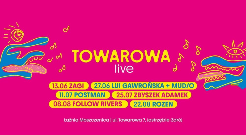 W ramach Towarowa Live odbędą się kolejne koncerty