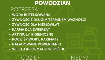 Hufiec ZHP Jastrzębie-Zdrój organizuje zbiórkę dla ofiar powodzi