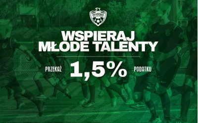 Przekaż 1,5% podatku i wspieraj rozwój piłkarskich talentów w Jastrzębiu-Zdroju