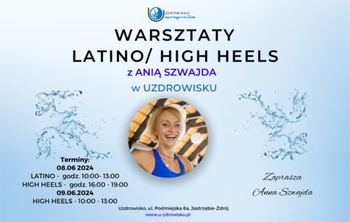 Latino i High Heels z Anią Szwajda w Uzdrowisko Jastrzębie