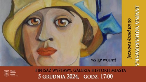 Finisaż wystawy "Janina Nowakowska - 60 lat pracy twórczej" w GHM