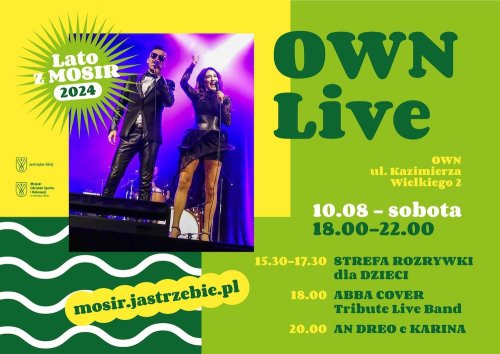 OWN Live - 10 sierpnia | ABBA COVER Tribute Live Band | An Dreo e Karina