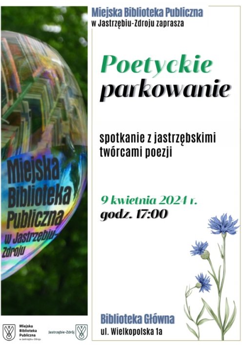 Poetyckie parkowanie - spotkanie z jastrzębskimi twórcami poezji