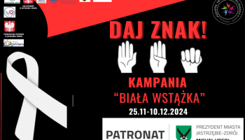 Akcja "Biała Wstążka" w Jastrzębiu-Zdroju: Edukacja i solidarność przeciw przemocy