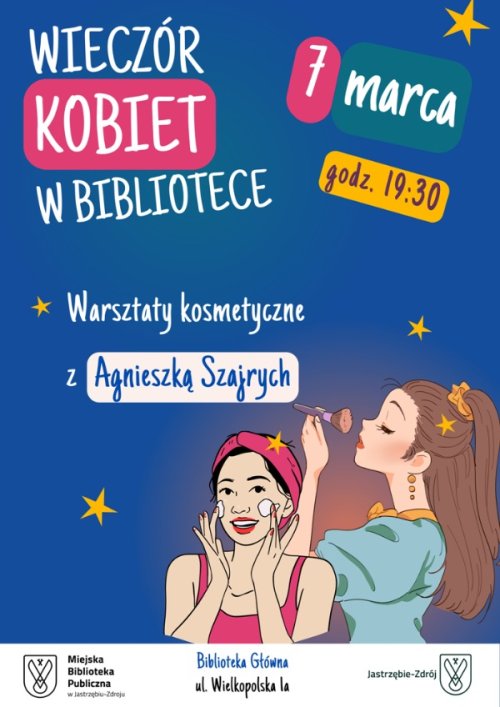 Warsztaty kosmetyczne z Agnieszką Szajrych w Bibliotece