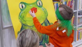 Biblioteczna Akademia Przedszkolaka - Żabi król