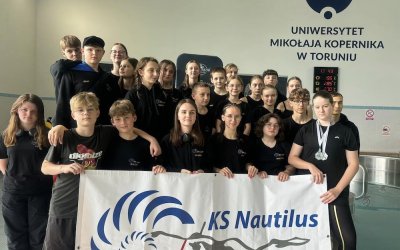 Zawodnicy Nautilusa przywiezli 29 medali z Torunia!