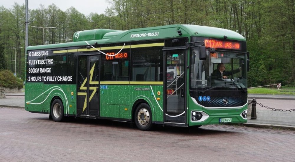 10 autobusów elektrycznych w naszym mieście, fot. z arch. UM