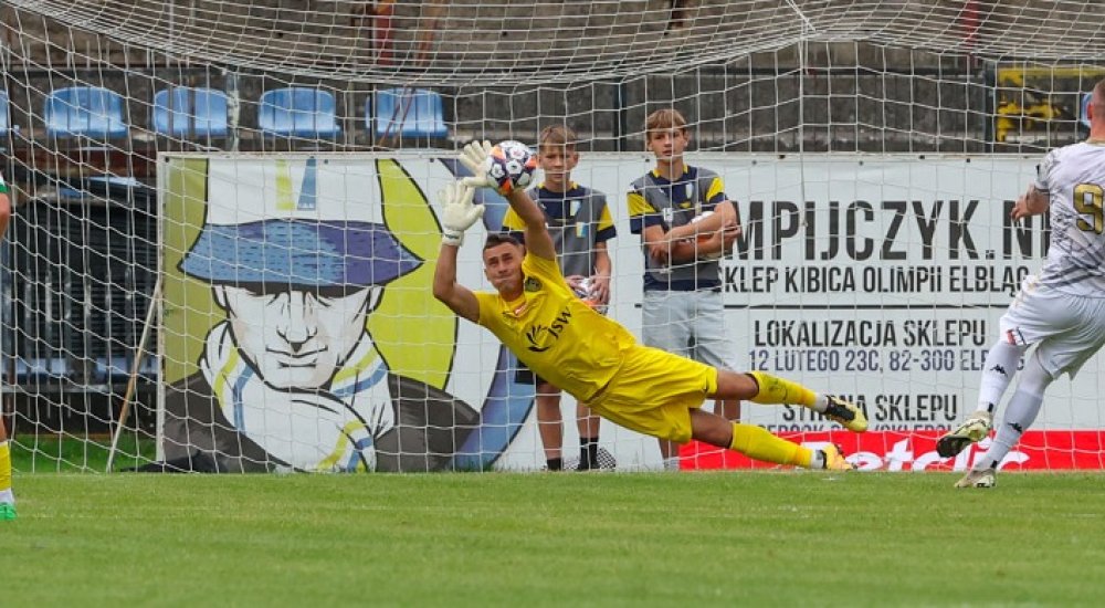 Olimpia Elbląg 1-1 GKS Jastrzębie, fot. GKS Jastrzębie