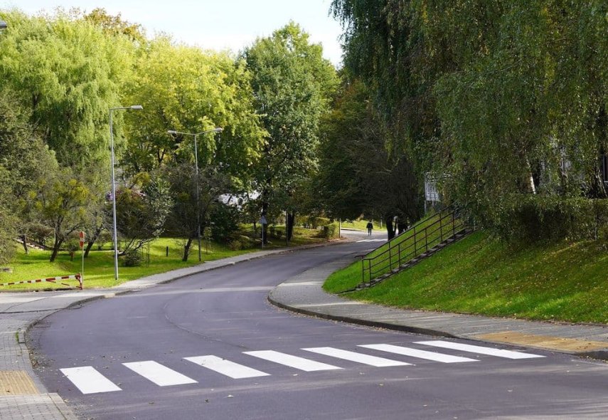 Ulice Świerklańska, Myśliwska i Łowicka po remoncie