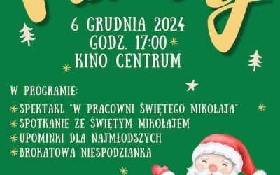 Mikołaj 2024 z Miejskim Ośrodkiem Kultury