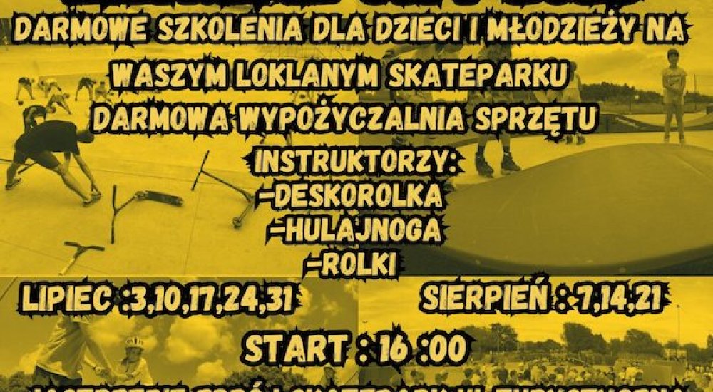 Extreme City - warsztaty i zajęcia na Skateparku i Pumptracku