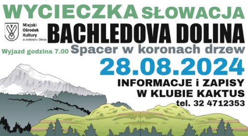 Wycieczka do Bachledovej Doliny na Słowacji z Miejskim Ośrodkiem Kultury