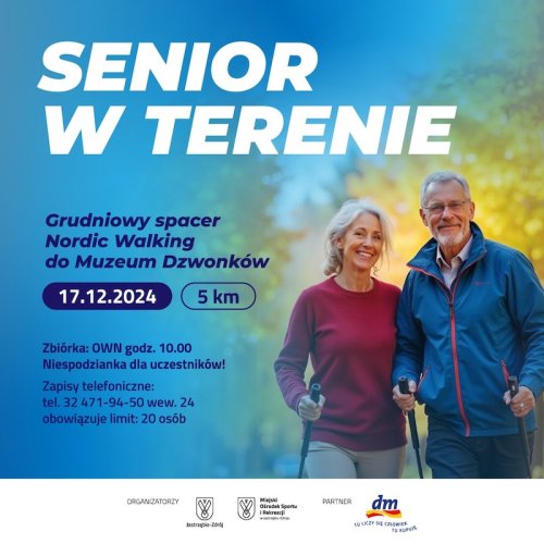 17.12.2024 r – grudniowy sacer nordic walking do Muzeum Dzwonków