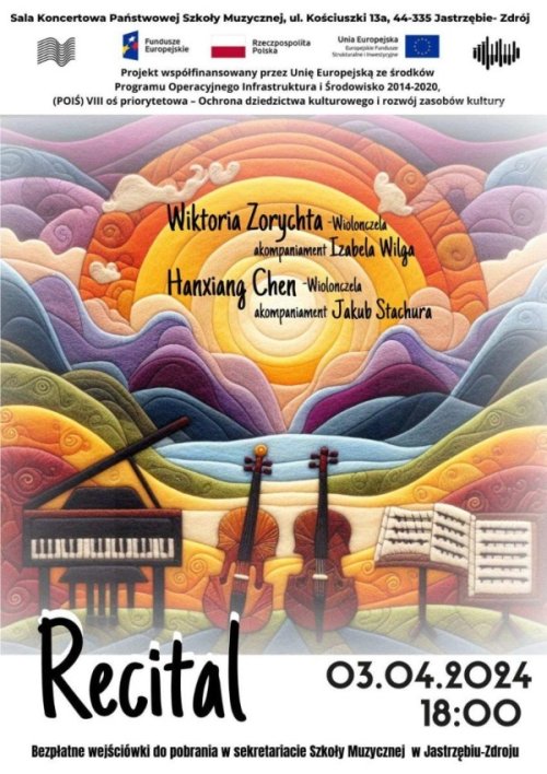 Recital | Wiktoria Zorychta | Hanxiang Chen