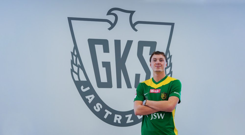 Kacper Piątek nowym zawodnikiem GKS-u! Fot. GKS Jastrzębie