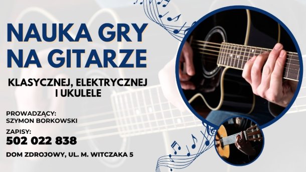 Naucz się gry na gitarze z MOK-iem